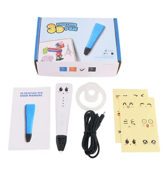 Высокотемпературная ручка для 3D-печати USB Нейтральная Детская игрушка Dewang, игрушка для 3D-рисования, подарок Ручной работы, ручка для 3D-граффити