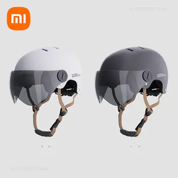 Xiaomi HIMO Шлем для верховой езды Защитные мотоциклетные шлемы для взрослых Легкий дышащий Полушлем для мужчин Женские Мотоциклетные шлемы
