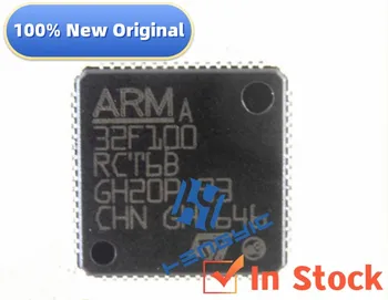 STM32F100RCT6B ARM MCU LQFP64, 5 шт. в упаковке, новый оригинал на складе