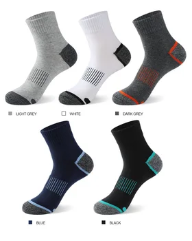 Мужские носки для спорта, отдыха, удобные дышащие носки, впитывающие пот и предотвращающие появление запаха, Баскетбольные носки, 38-43 евро