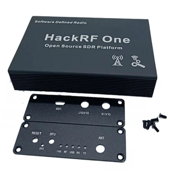 Черная алюминиевая крышка корпуса case shell для HackRF One SDR