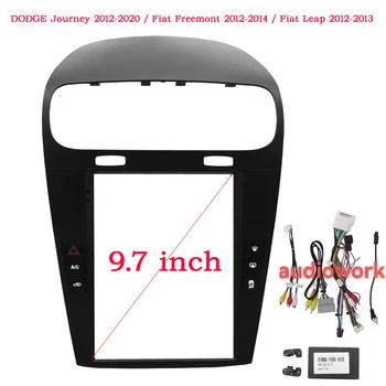 9,7-дюймовая передняя панель для Dodge Journey Fiat Freemont Автомагнитола DVD GPS MP5 Android Плеер Головное устройство 2 Din Панель Рамка приборной панели Крышка