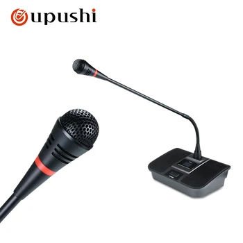 8-канальный беспроводной микрофон для конференций Ppl с гусиной шеей