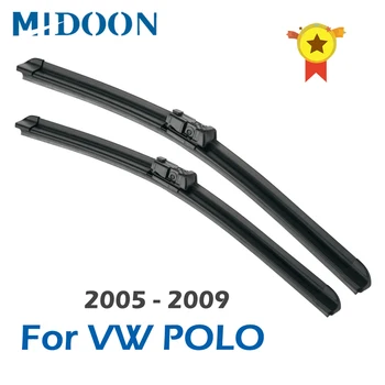 Щетки Передних Стеклоочистителей MIDOON Wiper Для VW POLO 9N3 2005 - 2009 Лобовое Стекло Лобовое Стекло Переднее 21 