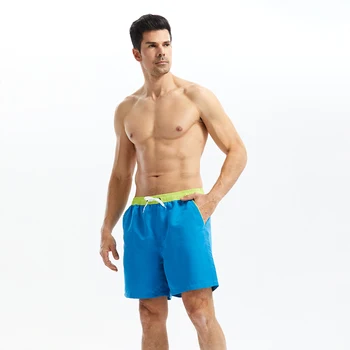 Летнее плавание Серфинг Быстросохнущие спортивные шорты для бега трусцой Мужские повседневные модные пляжные шорты Тонкая мужская одежда
