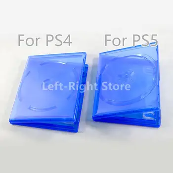 50 шт. Синяя коробка для компакт-дисков, кронштейн для хранения дисков, держатель для Sony Playstation 5 PS5, аксессуары для PS4 Slim Pro, чехол для игровых дисков