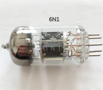 2шт Вакуумный ламповый усилитель 6N1 класса J Военный клапан Vrade Заменяет клапан ECC85 6H1n для аудиоусилителя Hifi для улучшения звука