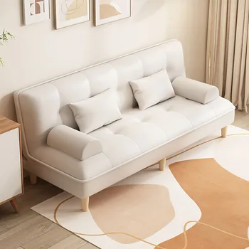 Гостиная Диван-кровать из поролоновой губки, складной Современный Минималистичный диван, Комфортная Эргономичная Европейская мебель для гостиной