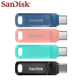 Sandisk USB 3.1 Gen 1 512 ГБ Высокоскоростная Карта памяти Type-C 256 ГБ U Диск 128 ГБ OTG Флешка 64 ГБ 32 ГБ Для Телефона / Планшетов /ПК