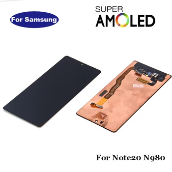 AMOLED Для Samsung Note 20 ЖК-дисплей для Samsung Galaxy Note20 дисплей SM-N980F SM-N980F/DS Сенсорный Экран Дигитайзер
