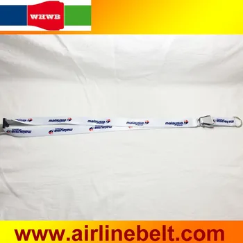 Самолет авиакомпании Malaysia Airlines, Пряжка ремня безопасности, брелок для ключей, пряжка для безопасности дыхательных путей, веревочный ремень для экипажа пилота