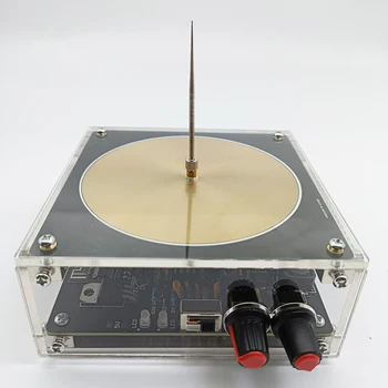 2023 Музыкальная шкатулка с катушкой Тесла, Искусственная молния, сенсорный аудиовход, Научный эксперимент Bluetooth