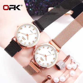 Бренд OPK производитель, оптовая торговля, международные горячие продажи, модные кварцевые женские часы для отдыха
