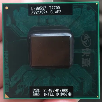 Процессор для ноутбука Intel Core 2 Duo T7700 Процессор для ноутбука PGA 478 cpu на 100% исправен