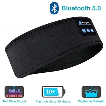 Беспроводные наушники Fone Bluetooth, спальный ремешок, музыкальные наушники, Мягкая Эластичная Удобная музыкальная гарнитура для спящего на боку