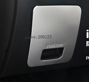 Подходит НА 2014-2017 годы для Hyundai ix25 (creta)   Ручка ящика для хранения перчаток второго пилота, отделка блестками, 1 шт.