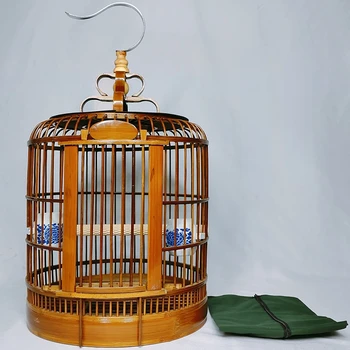 Деревянная Переноска Птичьи Клетки Canary Park Luxury Outdoors Птичьи Клетки Для Разведения Волнистых Попугайчиков Vogelhuisjes Voor Buiten Товары Для Домашних Животных WZ50BC