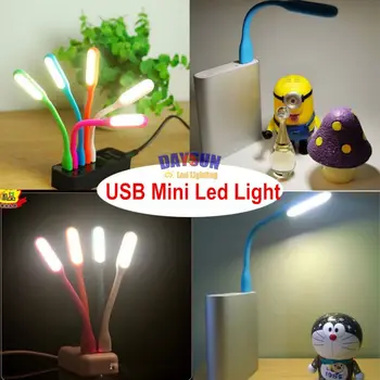 Ультраяркая маленькая светодиодная лампа, мини-USB, светодиодная лампа для компьютера, ноутбука, ПК для чтения, Гибкая лампа для ноутбука, Новинка, Рождественская игрушка в подарок