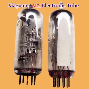2шт Электронная трубка Xiaguang 6E2, Подходит для Электронного Лампового Усилителя Мощности, Индикаторной трубки настройки для Радио