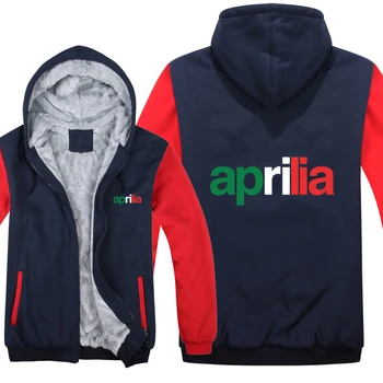 2021 Мотоциклетные толстовки Aprilia, мужское пальто на молнии, флисовая утепленная толстовка Aprilia Motor, мужская одежда