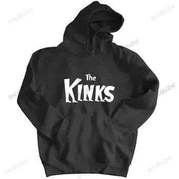 мужская мода на молнии черного цвета, новая толстовка The Kinks с капюшоном, фестивальная группа Small Faces Who, осенняя куртка унисекс с графическим принтом