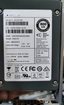 Для DELL 989R8 0989R8 800GB SSD 2,5-дюймовый твердотельный диск SAS 12G MIX MLC R730