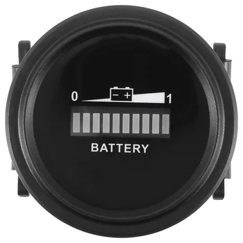 12 В/24 В/36 В/48 В/72 В Светодиодный цифровой индикатор заряда батареи Водонепроницаемый измерительный индикатор заряда батареи для Go-Ca-Rt