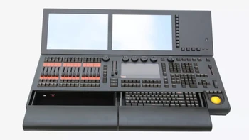 с flightcase dmx консоль grand ma2 осветительная консоль с 15,4-дюймовым Сенсорным экраном i5 CPU сценическое световое оборудование MA2 DMX Контроллер